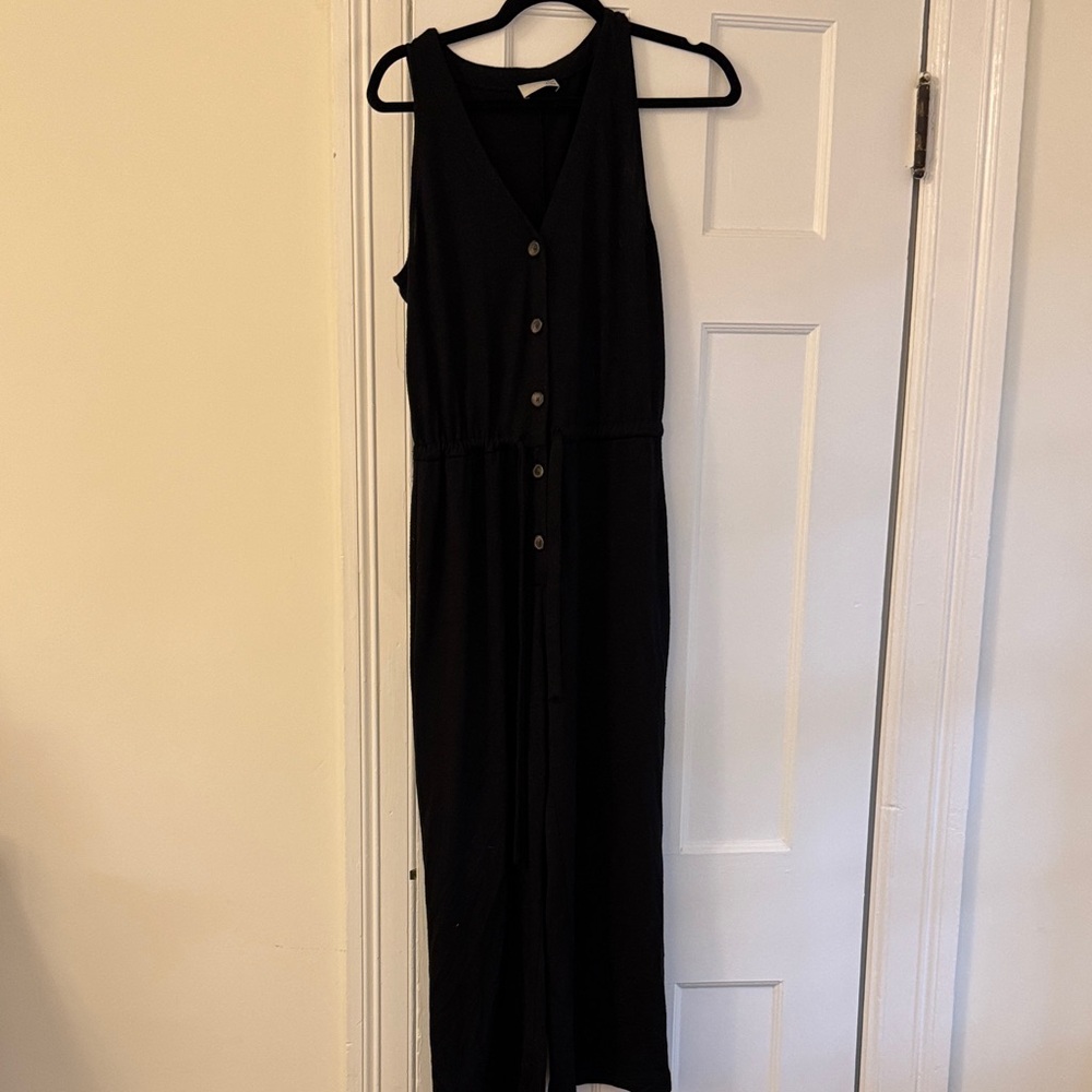 Elegant Black Sleeveless Pantsuit - Aritzia